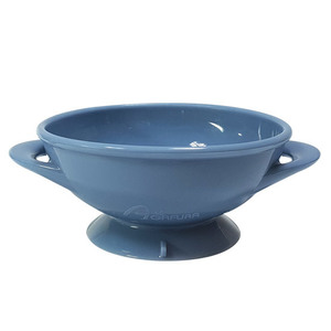Agafura Silicone Suction Bowl(Dove Blue)