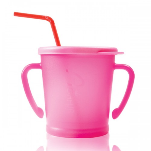 Agafura Magic Straw Cup(Pink)