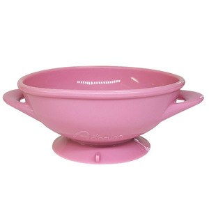 Agafura Silicone Suction Bowl(Pink)