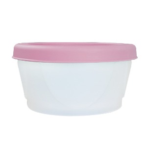 Agafura Yummy Silicone Baby Bowl 120ml C-TYPE(Pink)