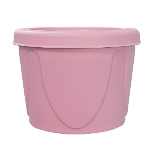 Agafura Yummy Silicone Baby Bowl 200ml A-TYPE(Pink)